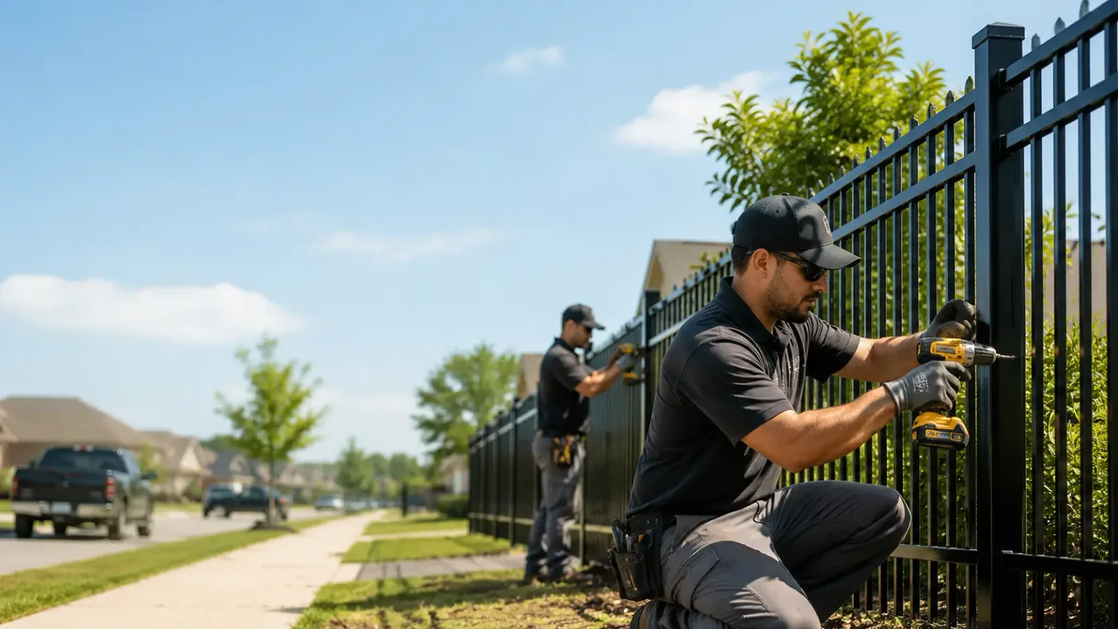 Metal Fence Installation in Byron Center, MI